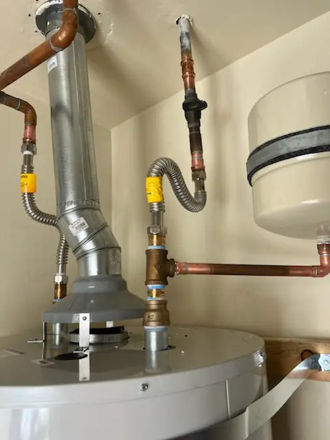 Water heater installation and plumbing repair in Eugene